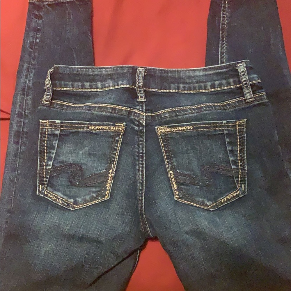 Silver jeans
